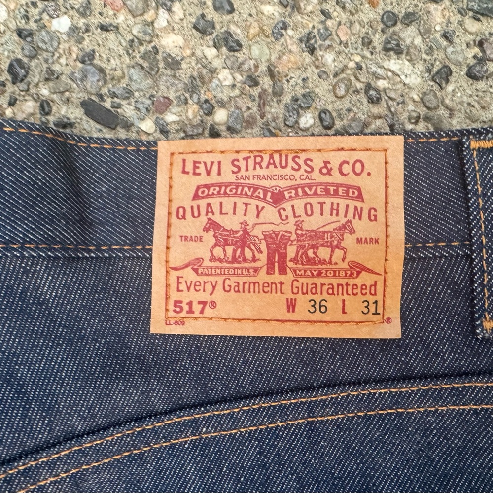 Vintage Levi’s 517 U.S.A. 36X31 jeans - Picture 2 of 9